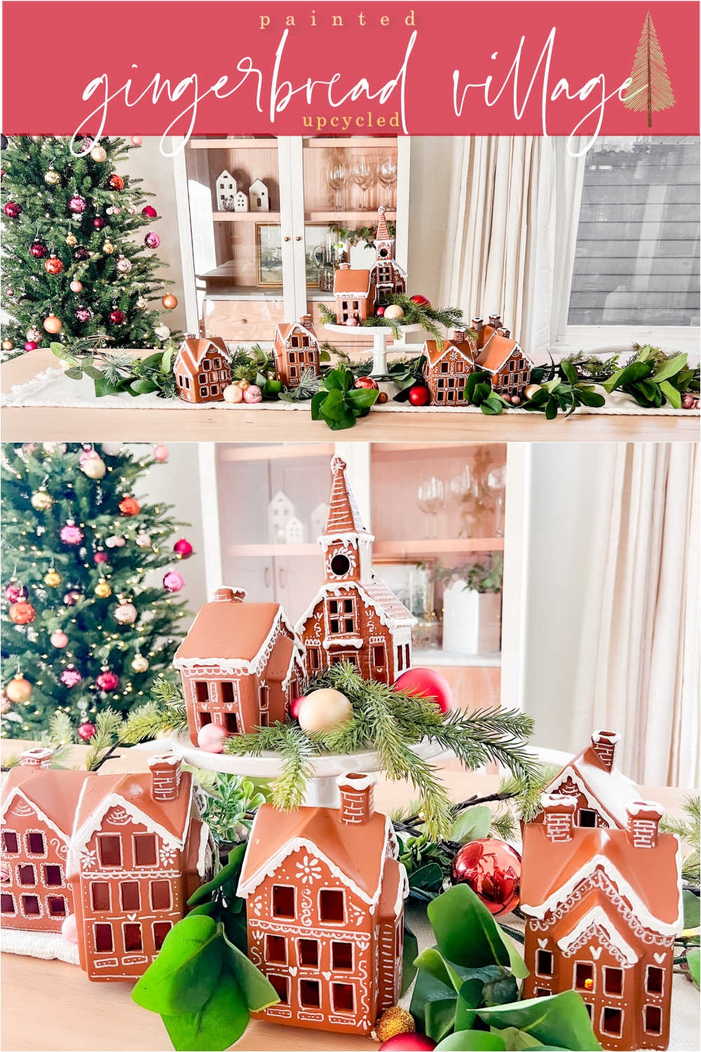 Christmas Village: Gingerbread Look with Hand Painted Icing