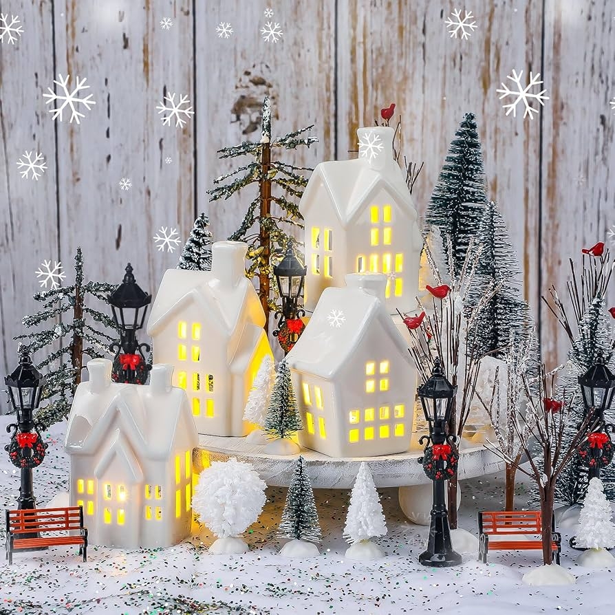 Ceramic Christmas Village