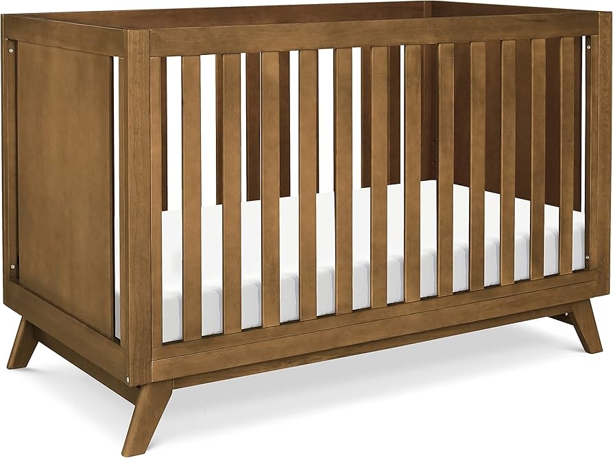Convertible Crib Splayed Tapered Legs Wood - Splayed leg wooden crib