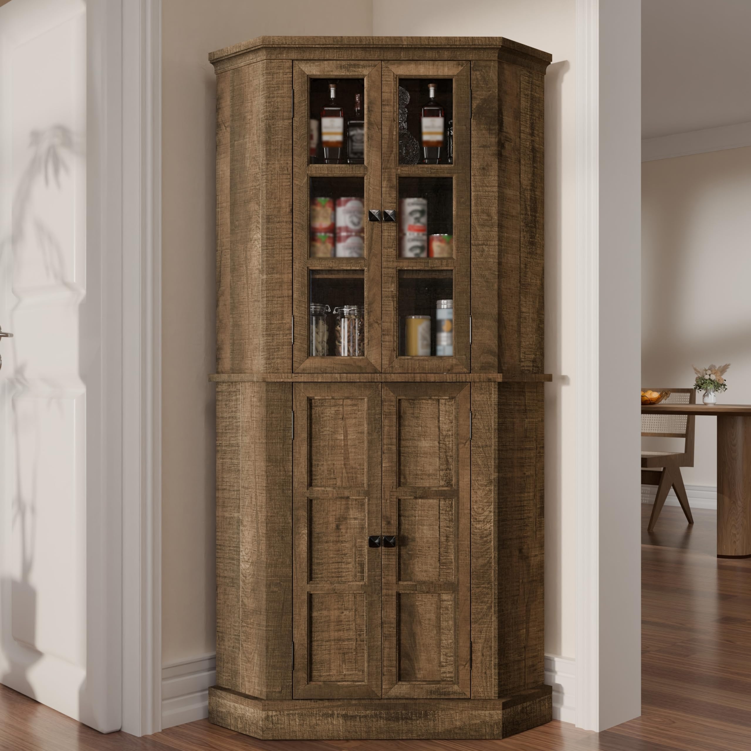 Dining Room Corner Cabinet