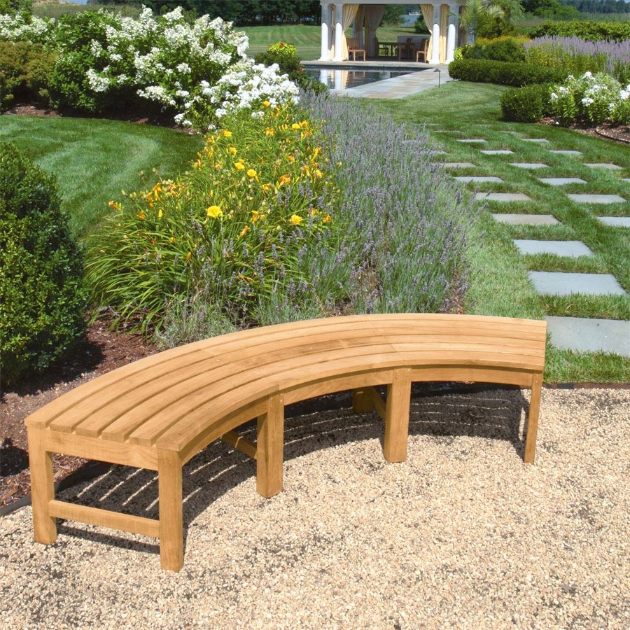 Curved Bench