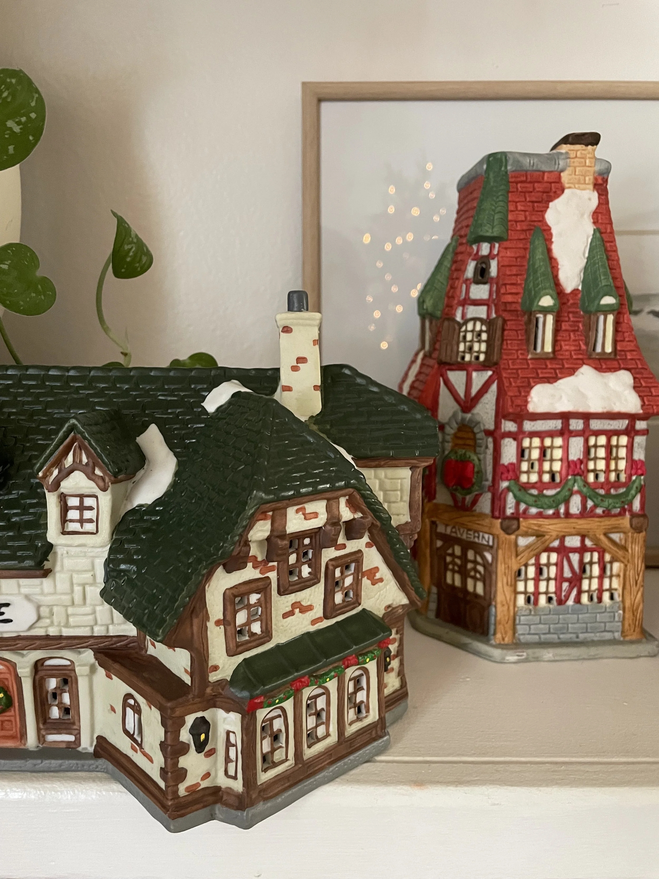 Decorative Miniature Buildings: Half Timbered Detailing