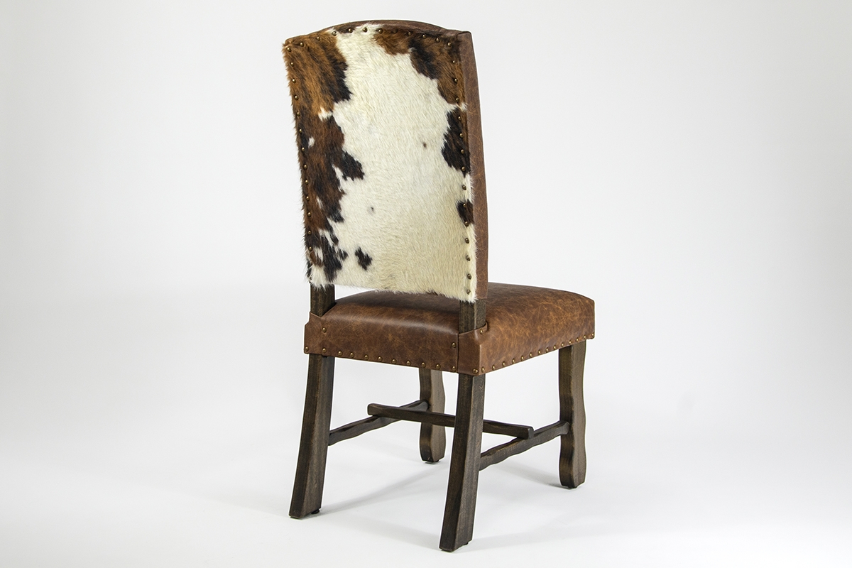 Dining Chair H Stretcher Nailhead Trim Lodge Seating