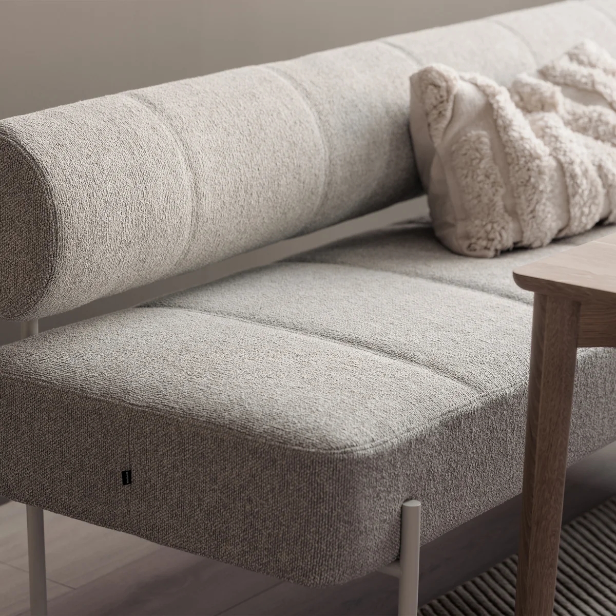 Dining Sofa Bolster Backrest for Scandinavian Spaces