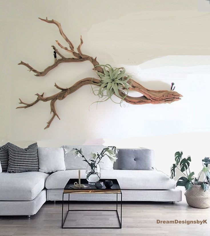 Driftwood Sculpture Bird Figurines and Baobab Wood Art