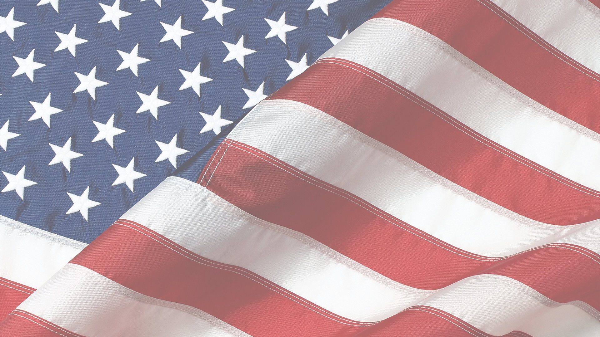 Flag Wallpaper Stitched Seams Desaturated Patriotic Art
