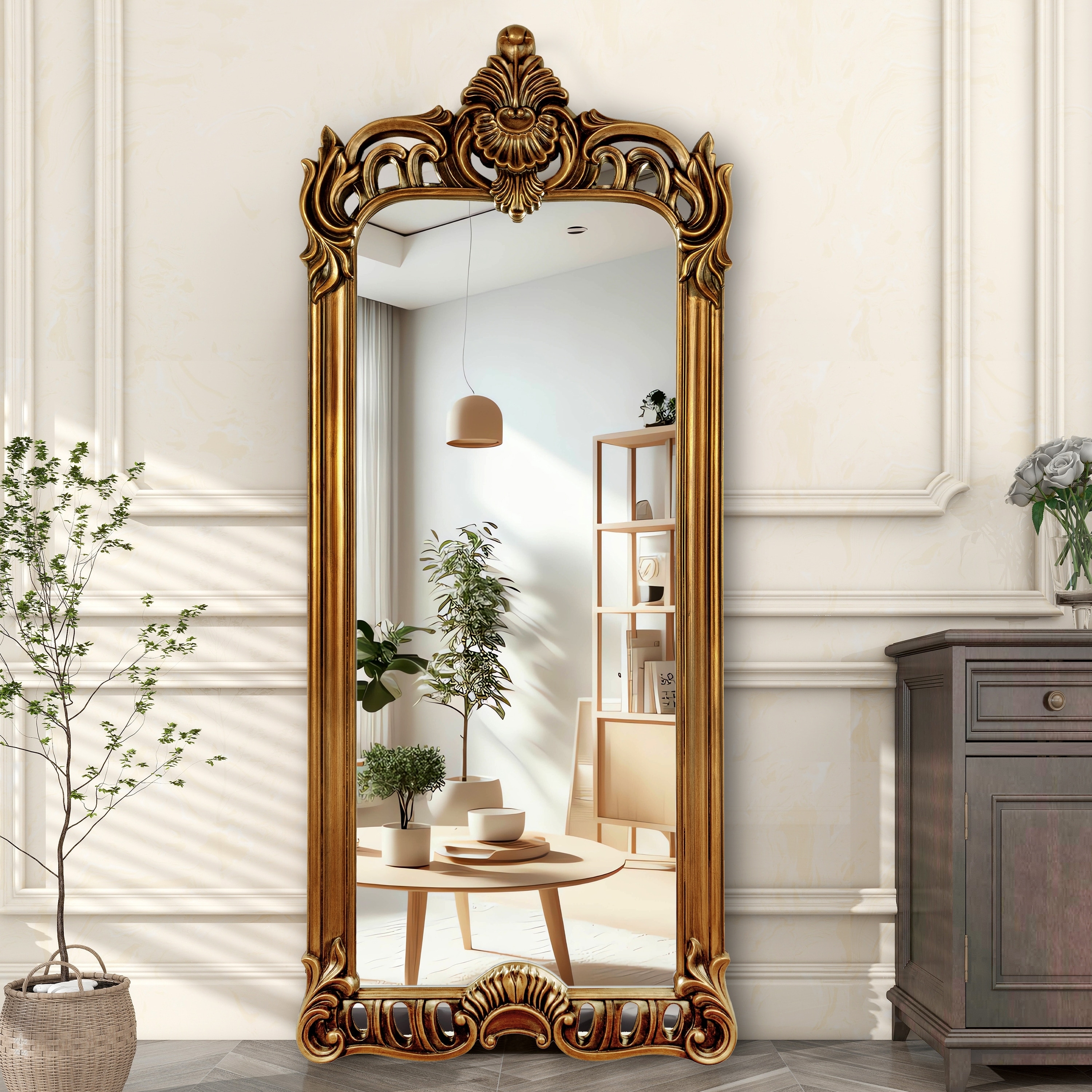 Vintage Floor Mirror