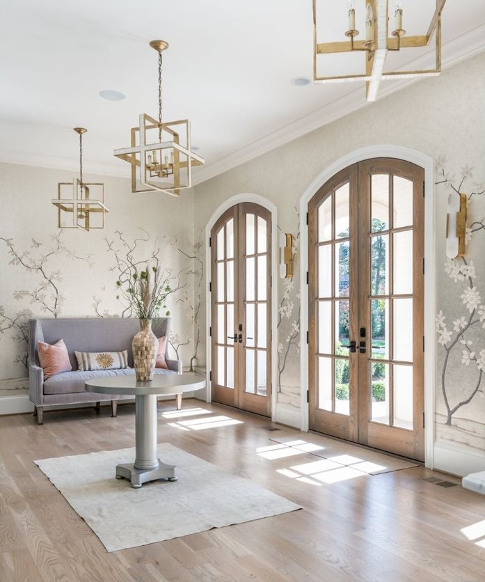 Arched French Doors