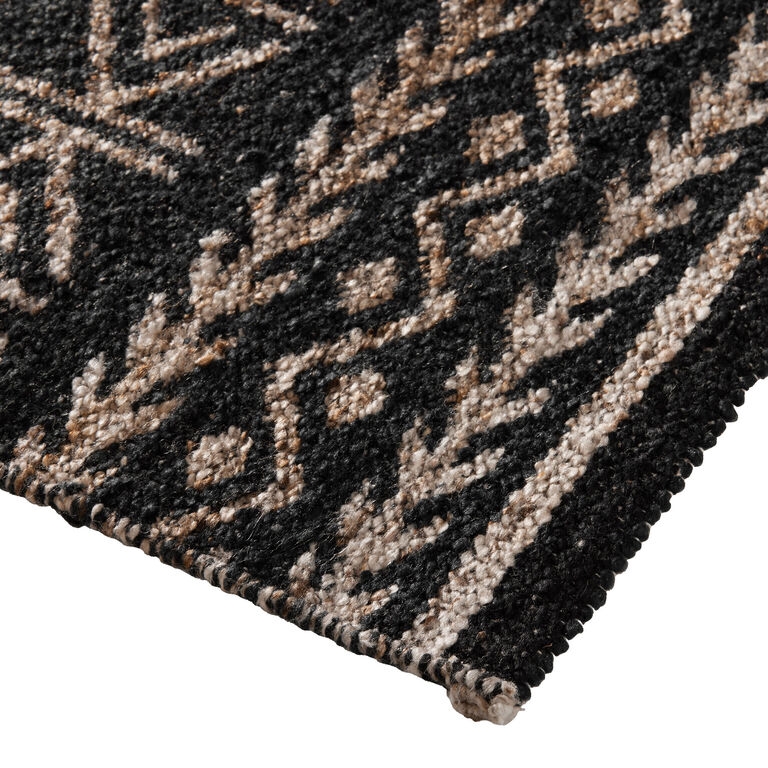 Black And Tan Rug