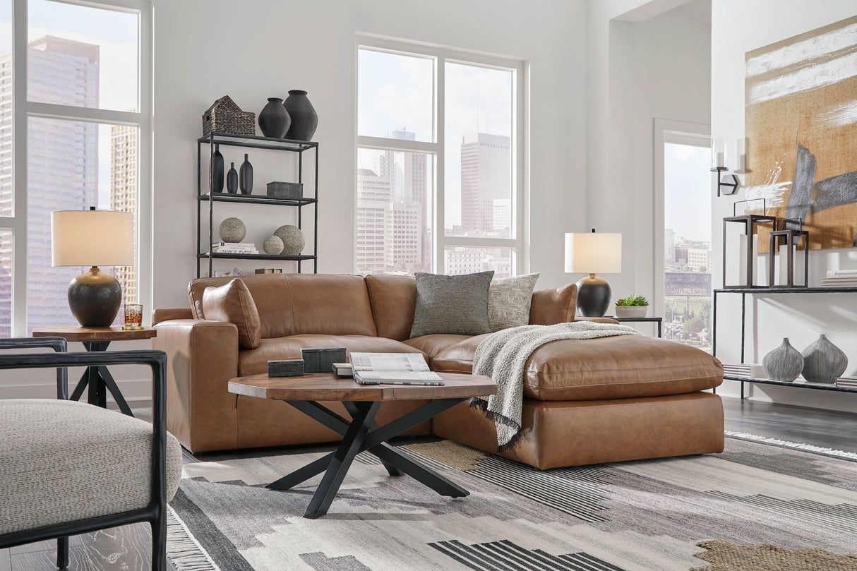Modular Sectional with X-Base Coffee Table Urban Loft Seating
