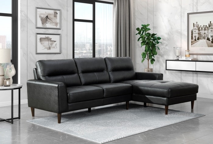 Sectional Sofa Matte Black Right Facing Chaise Black Sectional Sofa