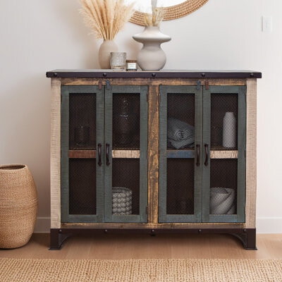 Sideboard Mesh Door Panels Industrial Mesh Sideboard