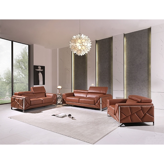 Sofa Set Chrome Frame Contemporary Chrome Living Room Set