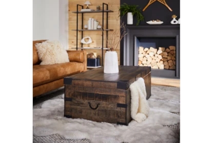 Storage Coffee Table Metal Corner Hardware Lift Top