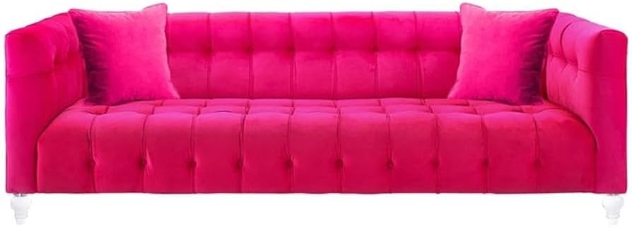 Hot Pink Sofa