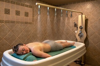 Vichy Shower Horizontal Multi Spray Heads for Spa Hydrotherapy Room