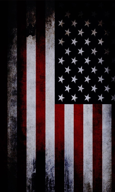 Wall Art Blackened Canton Vertical Flag Industrial Decor