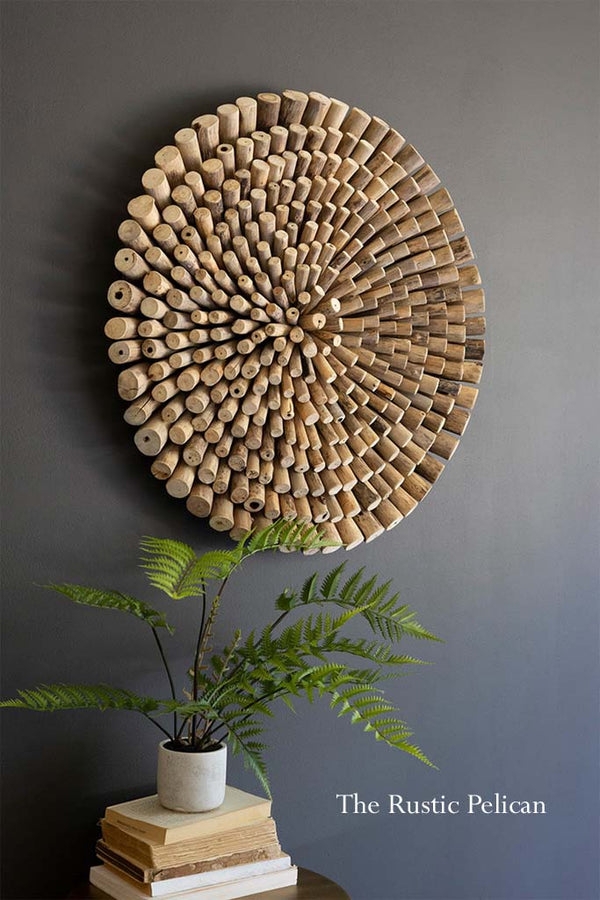 Driftwood Art Wall