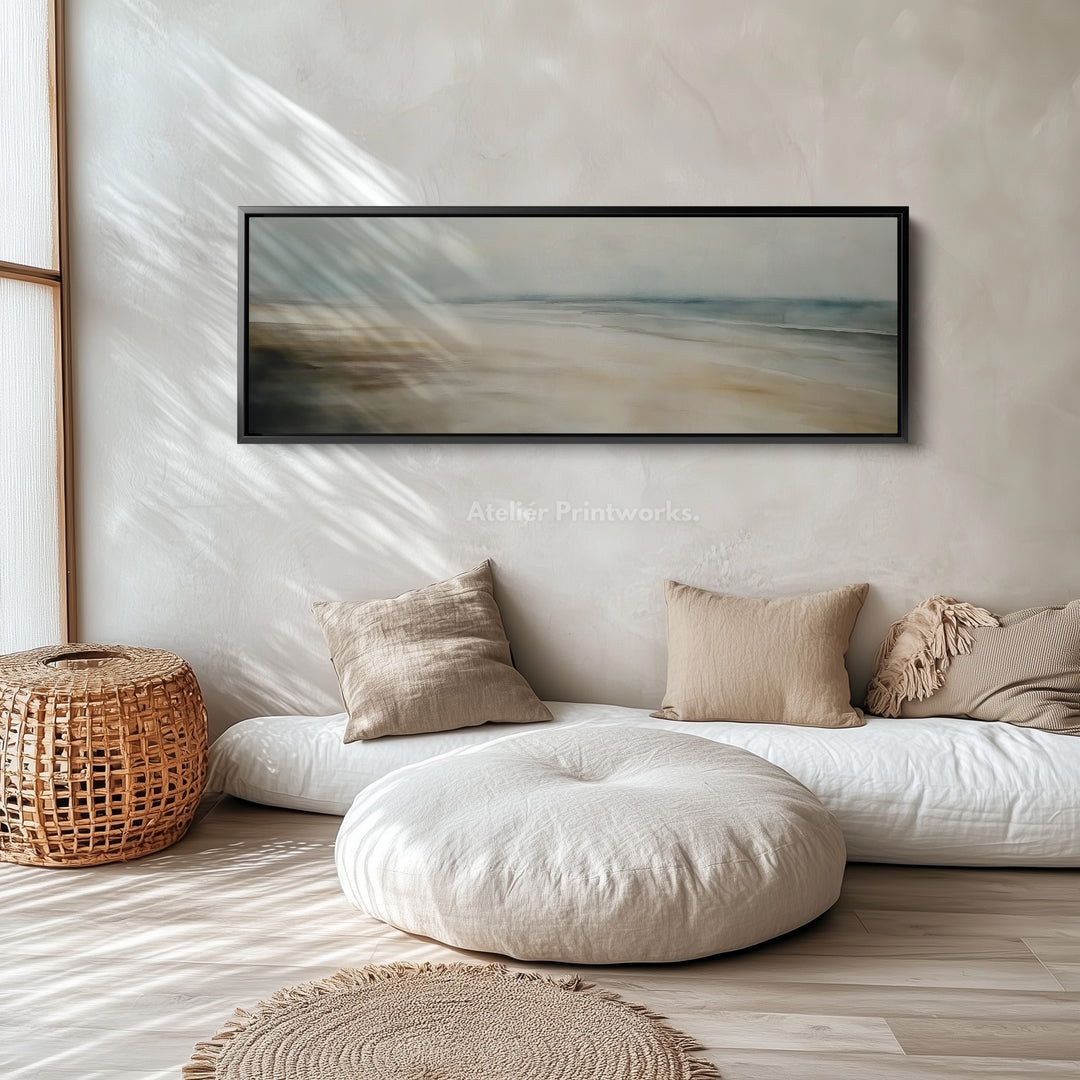 Wall Art Horizontal Canvas Zen Neutral Lounge Ideas