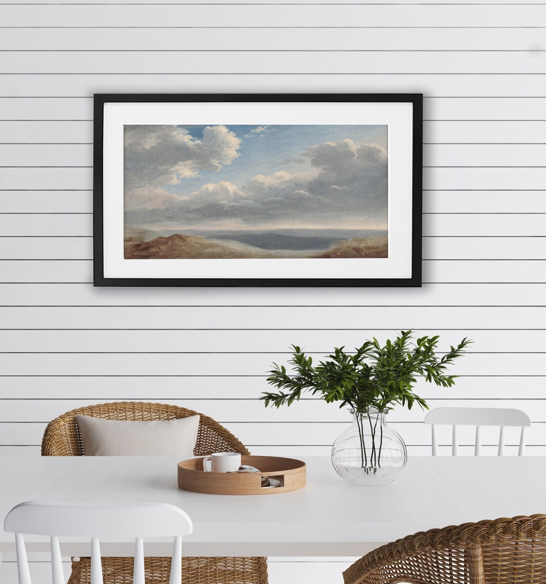 Wall Art Horizontal View Cottage Farmhouse Wall Decor