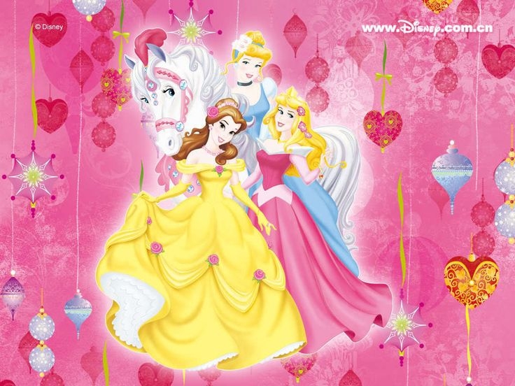Wall Mural featuring Vibrant Pink Backdrop for Fairy Tale Room Decor