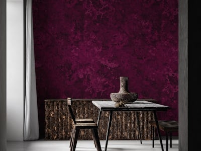 Wallpaper: Magenta Mottled Texture for Rustic Dining Room Decor