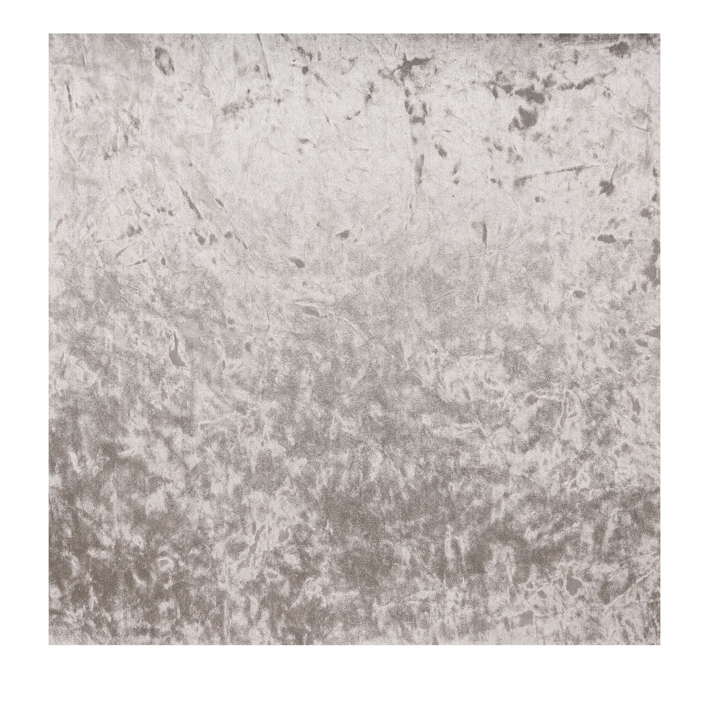 Wallpaper: Mottled Fabric Pile Crushed Velvet in Metallic Beige
