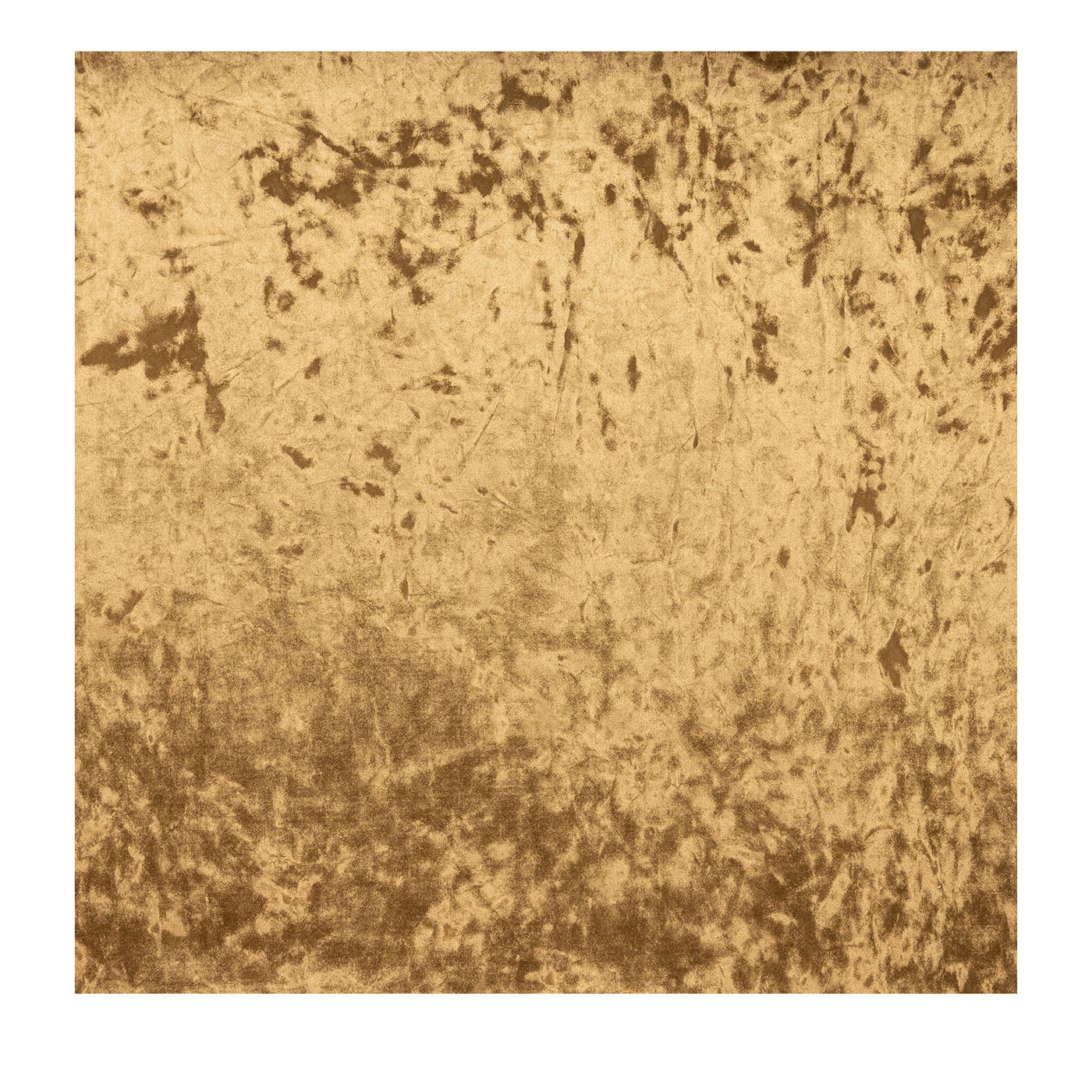 Wallpaper: Organic Wrinkles with Gold Metallic Sheen Crushed Velvet