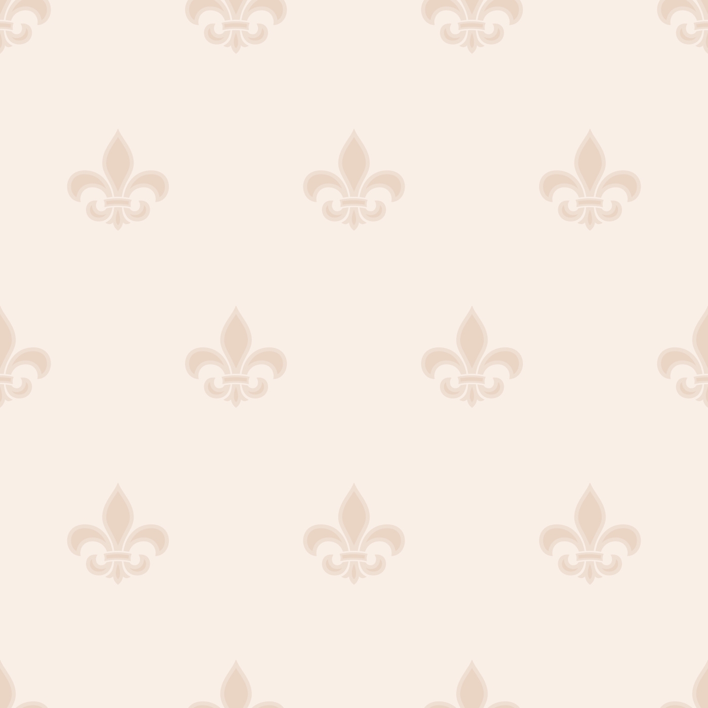 Wallpaper | Staggered Layout Beige Warm Beige Motif Wallcovering