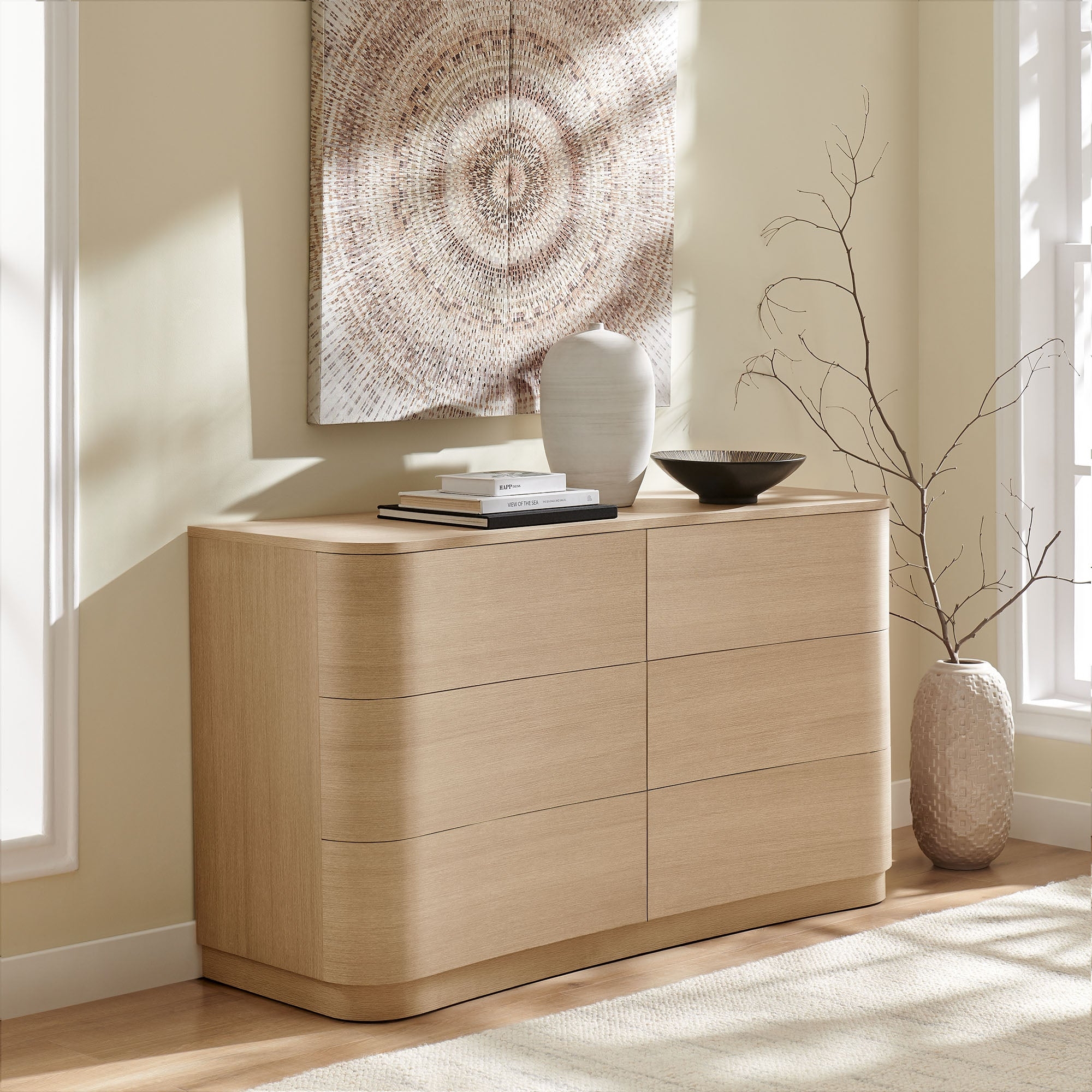 Curved Dresser