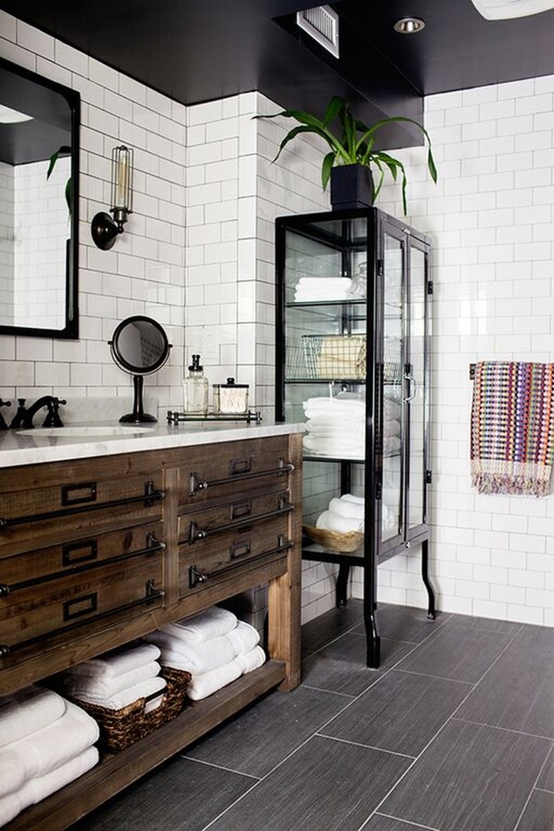 Apothecary Vanity Industrial Apothecary Vanity and Medical Cabinet