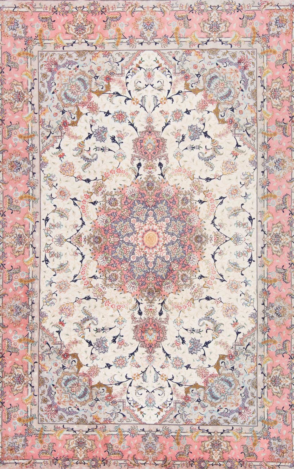 Area Rug 50Raj Knotting Traditional Medallion Area Rug