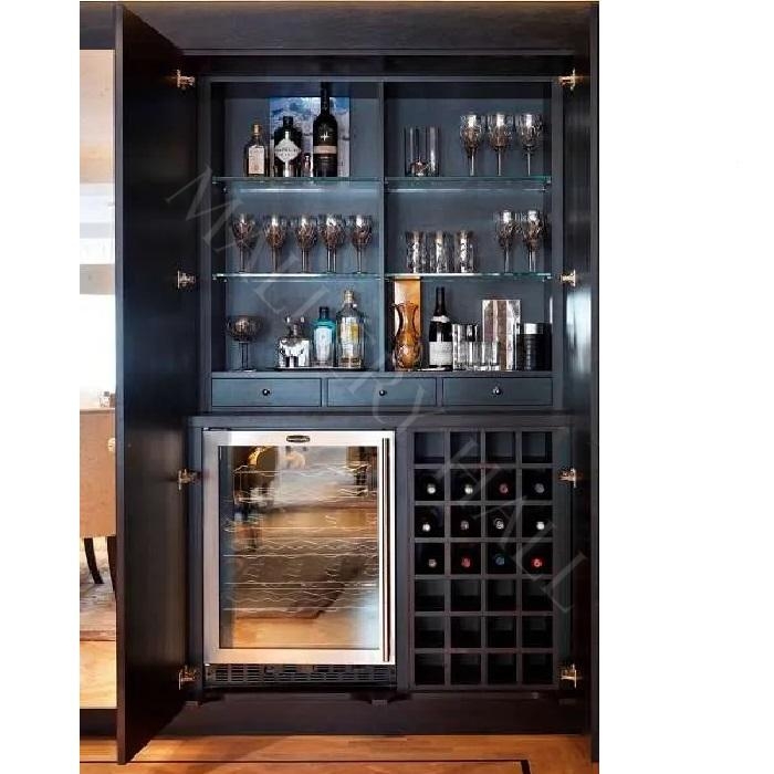 Locking Bar Cabinet