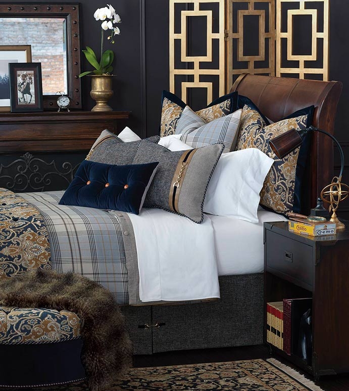 Bedding Collection featuring Equestrian Buckle and Patterns
