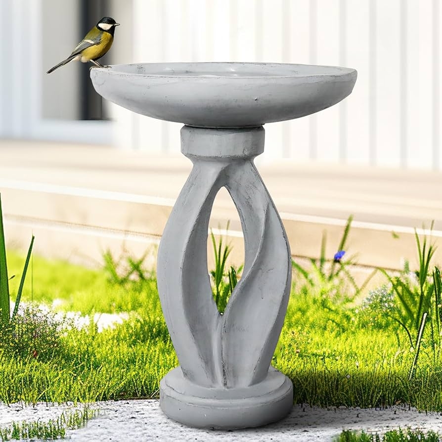 Modernist Bird Bath
