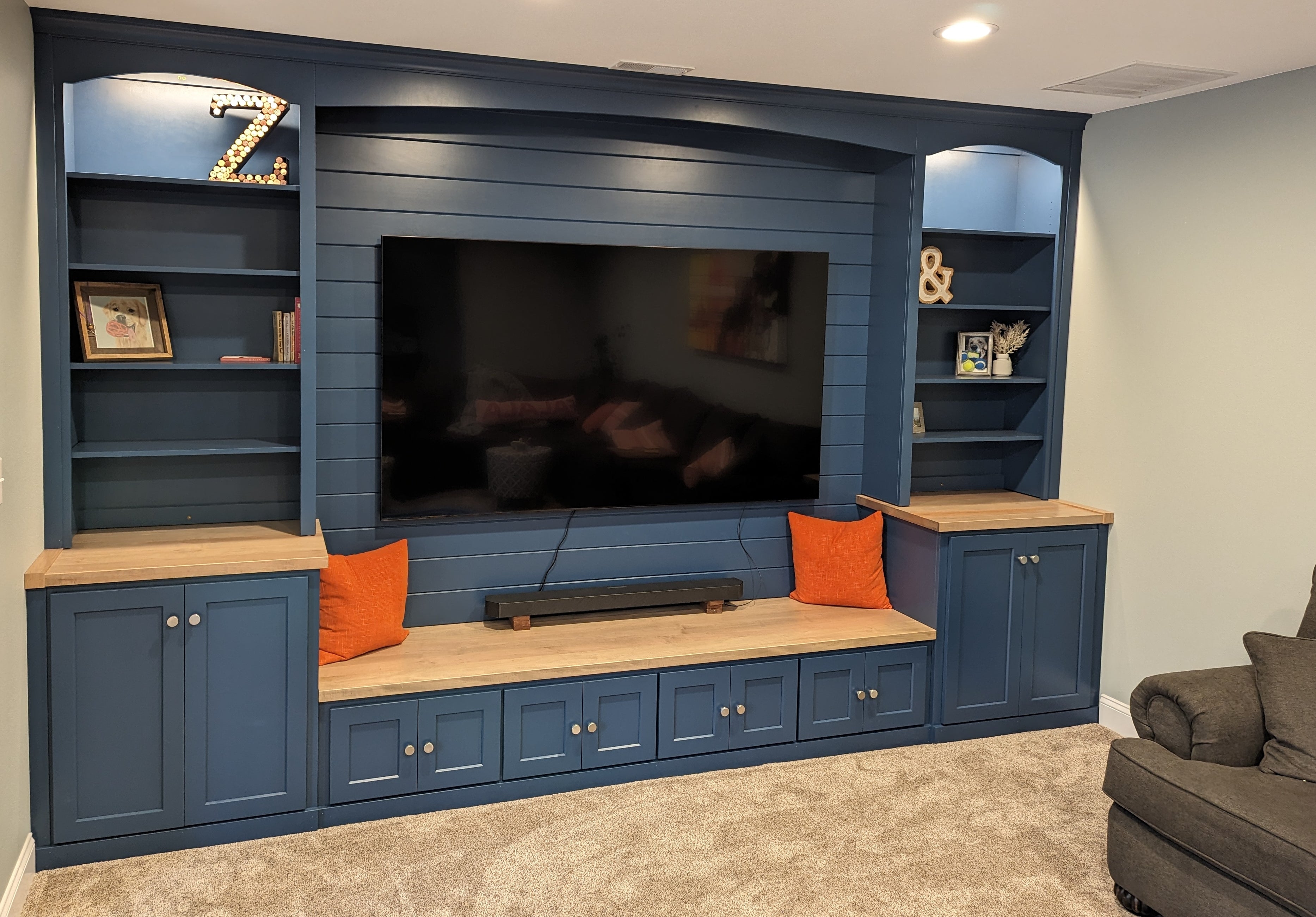 Wall To Wall Entertainment Center