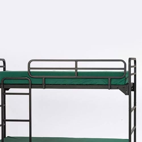 Bunk Bed: Heavy Duty Forest Green Heavy Duty Bunk Bed Rail