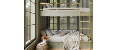 Bunk Bed Railings: Custom Brass Bunk Bed Railings