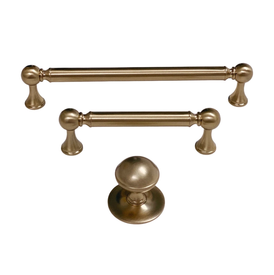 Cabinet Hardware Ball Joint Detail Transitional Bronze