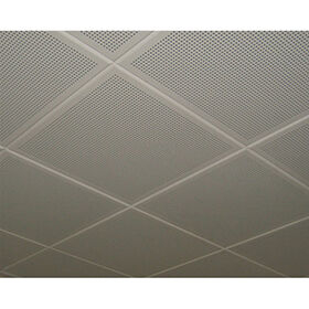 Ceiling Tiles: Beveled Edge Perforated Metal Ceiling Panels