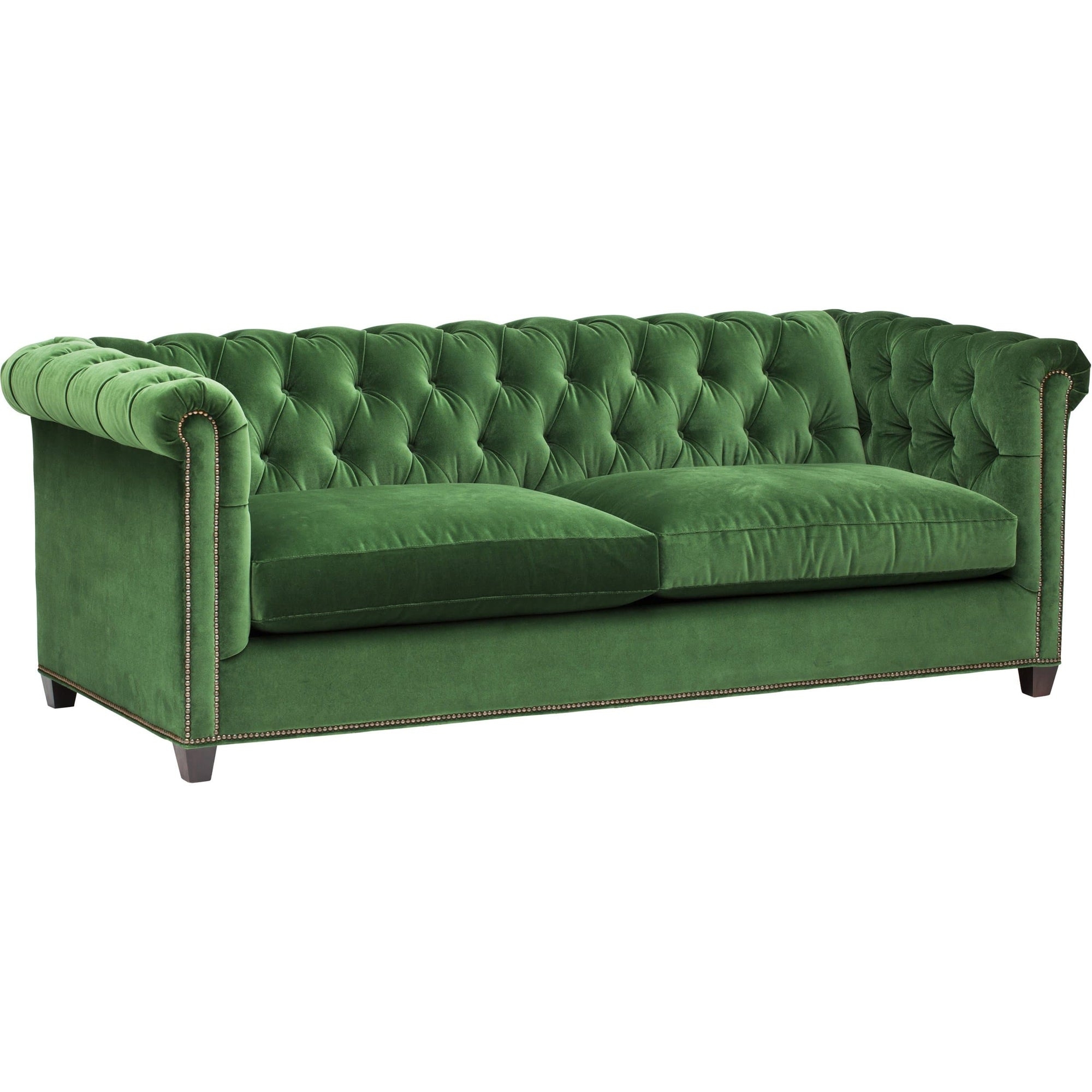 Chesterfield Sofa With Deep Button Tufting Traditional