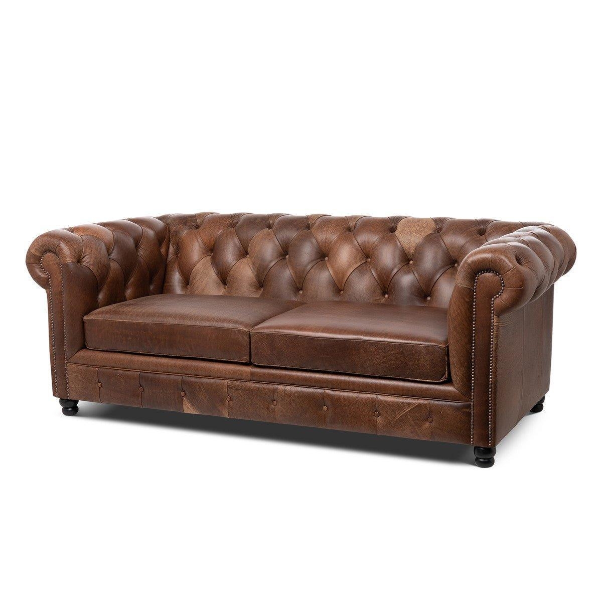 Chesterfield Sofa with Diamond Tufting Traditional Seating