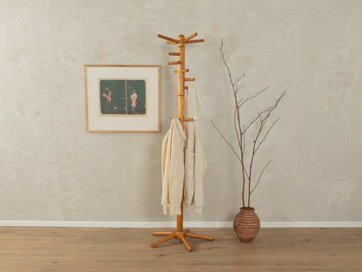 Coat Rack Multi-Tier Staggered Pegs Hallway Stand