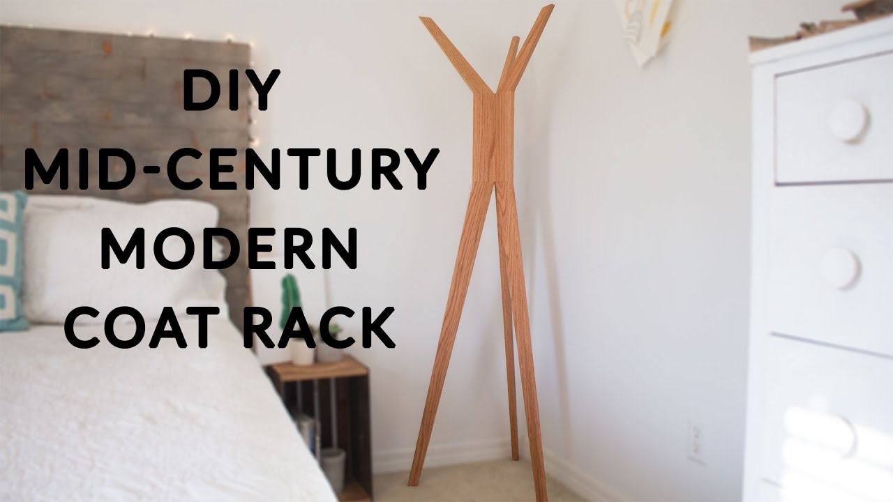 Coat Rack showcasing Sculptural Design and Geometric Stand