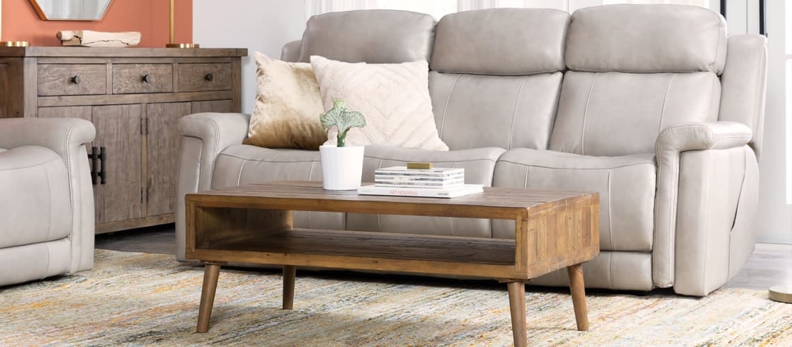 Coffee Table Mid Century Coffee Table Open Shelf Tapered Leg Wood