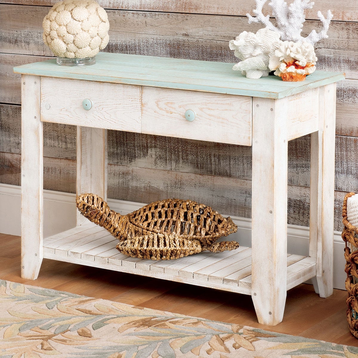Coastal Console Table
