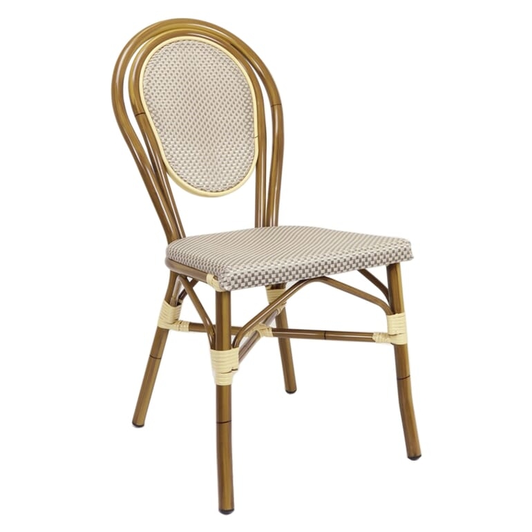 Dining Chair Checkerboard Mesh Parisian Mesh Seating
