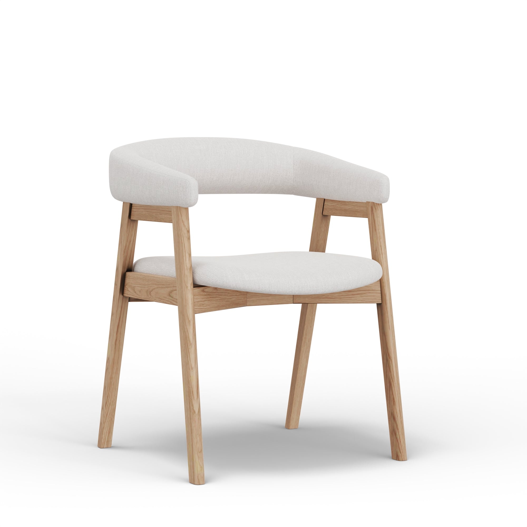 Curved Back Dining Chair
