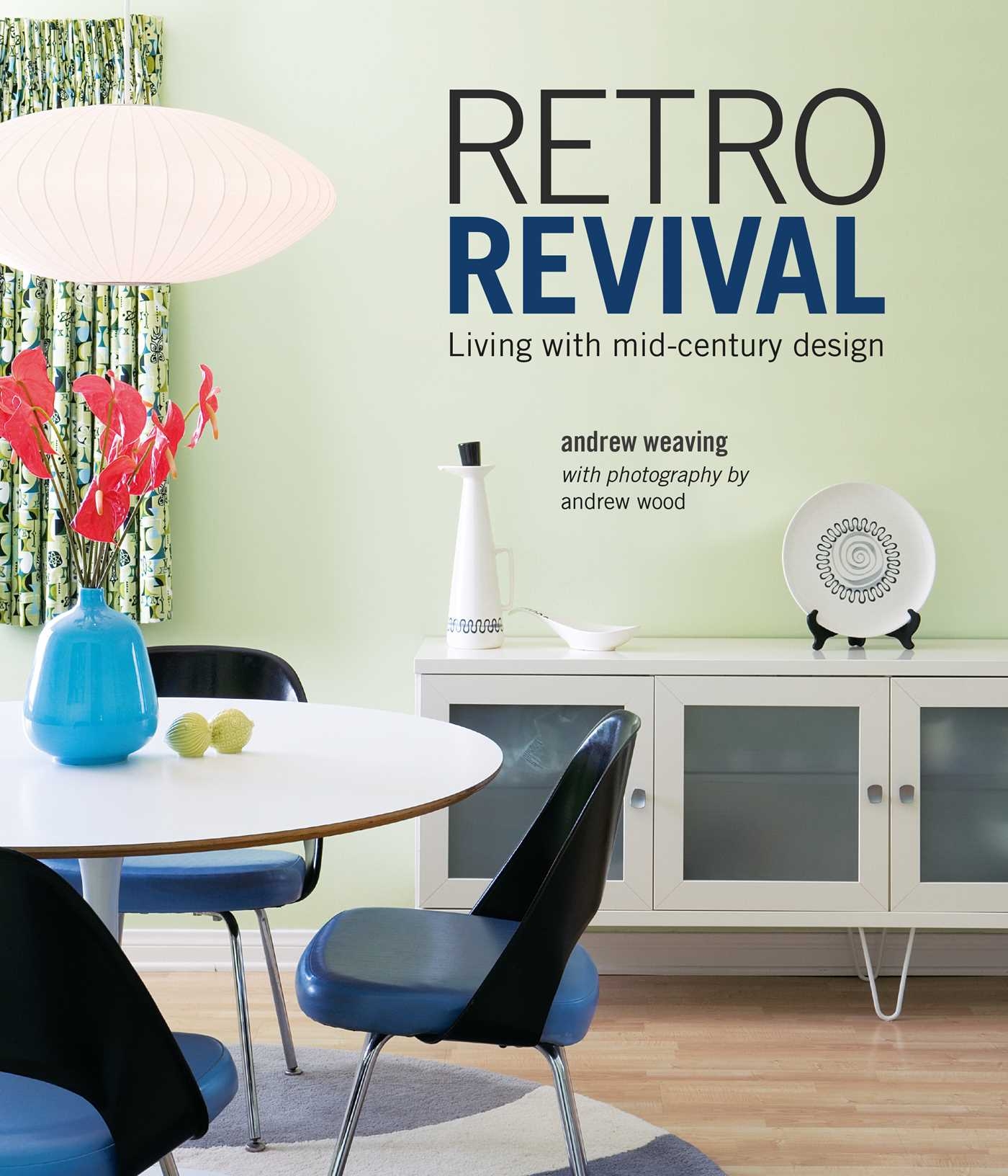 Dining Set with Electric Blue Vase: Mid-century Dining Ideas