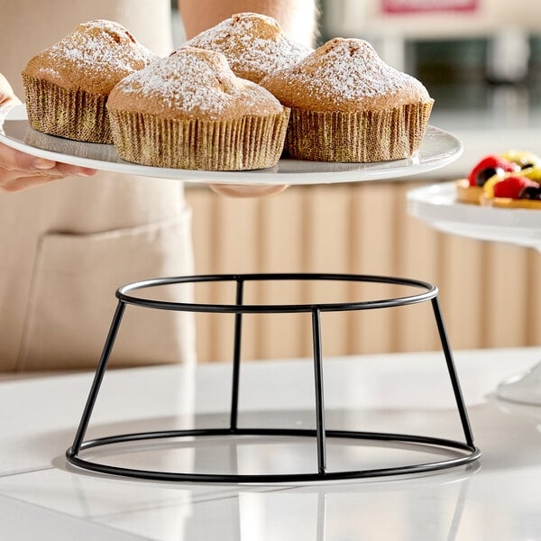 Display Stand: Matte Black Wireframe Matte Black Wire Riser